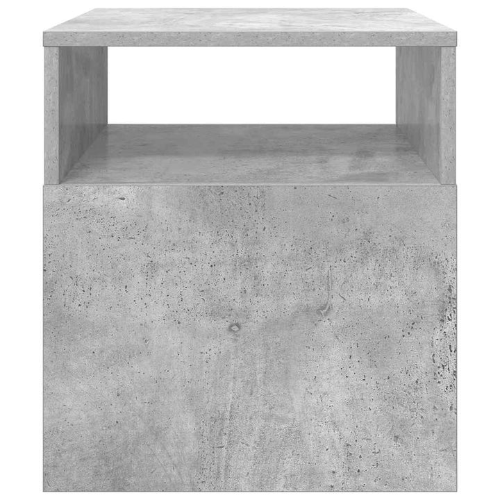 Endebord Beton Grå 40,5 x 40 x 45 cm Konstrueret træ