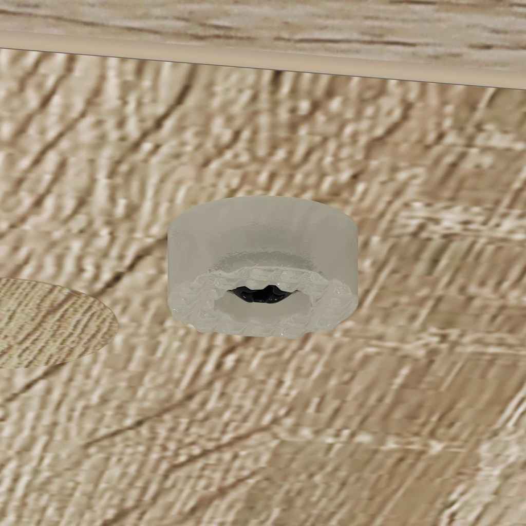 Endebord Sonoma eg 30 x 30 x 56 cm Konstrueret træ