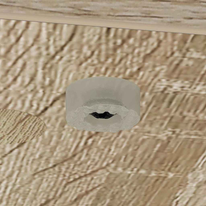 Endebord Sonoma eg 30 x 30 x 56 cm Konstrueret træ
