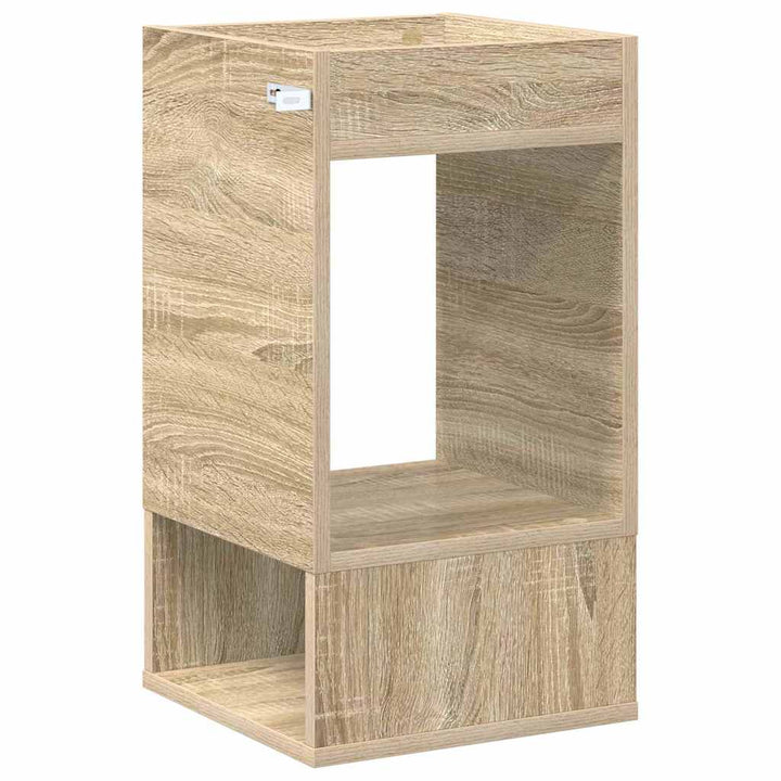 Endebord 2 pcs Sonoma eg 30 x 30 x 56 cm Konstrueret træ