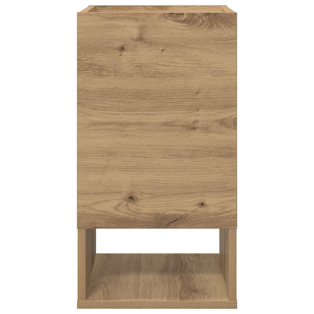 Endebord 2 stk. Artisan Egetræ 30 x 30 x 56 cm Konstrueret træ