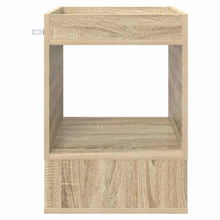 Endebord Sonoma eg 40 x 40 x 56 cm Konstrueret træ