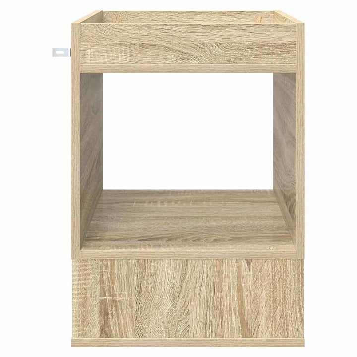 Endebord 2 pcs Sonoma eg 40 x 40 x 56 cm Konstrueret træ