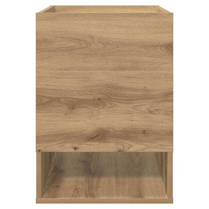 Endebord Artisan Egetræ 40 x 40 x 56 cm Konstrueret træ