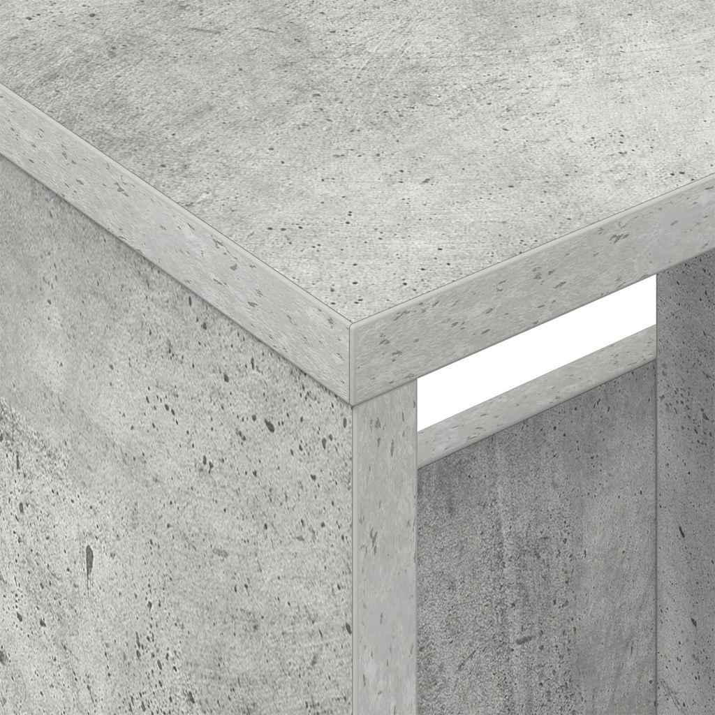 Magasin Rack Beton Grå 102 x 30 x 45 cm