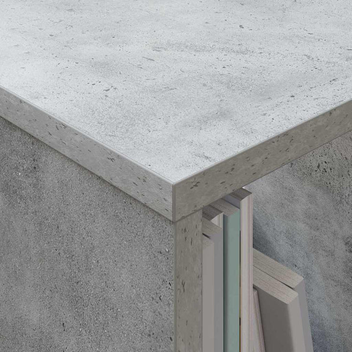 Magasin Rack Beton Grå 102 x 30 x 45 cm