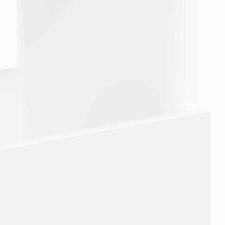 Magasin Rack 2 stk. Hvid 35 x 30 x 45 cm