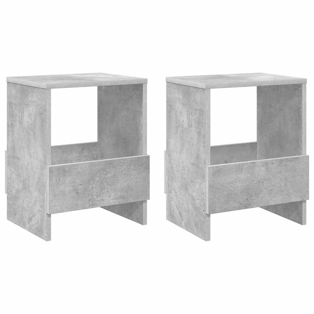 Magasin Rack 2 stk. Beton Grå 35 x 30 x 45 cm