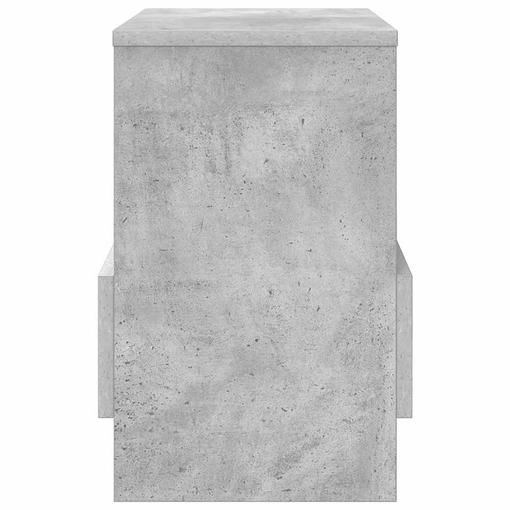 Magasin Rack 2 stk. Beton Grå 35 x 30 x 45 cm