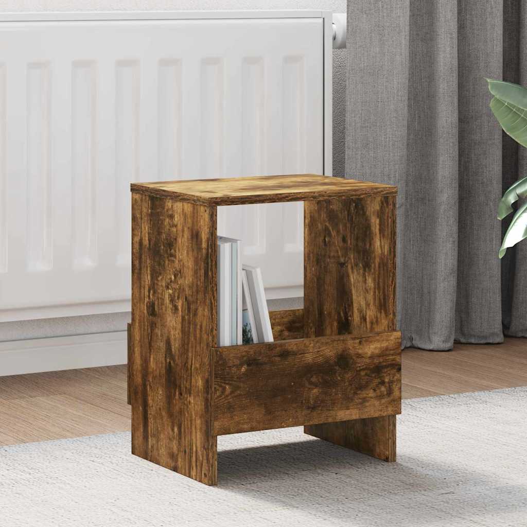 Magasin Rack 2 stk. Røget eg 35 x 30 x 45 cm