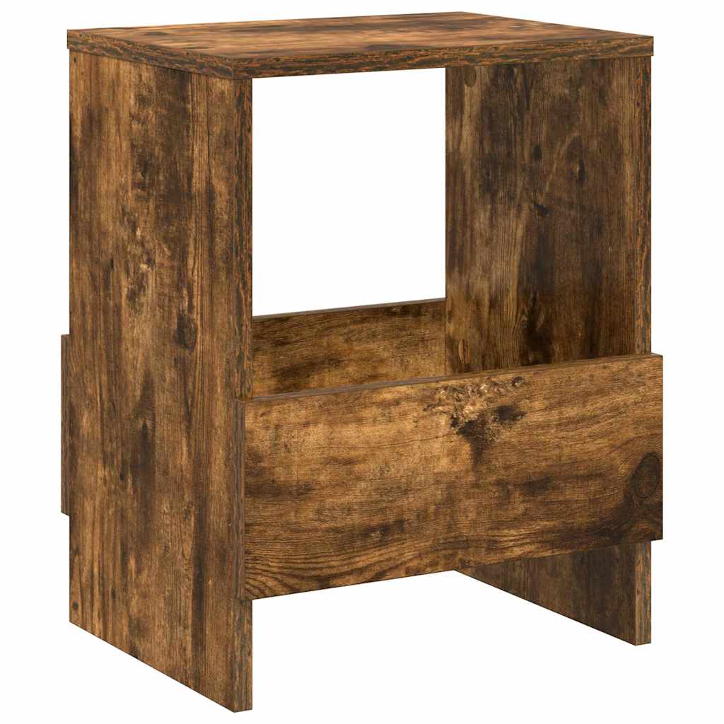 Magasin Rack 2 stk. Røget eg 35 x 30 x 45 cm