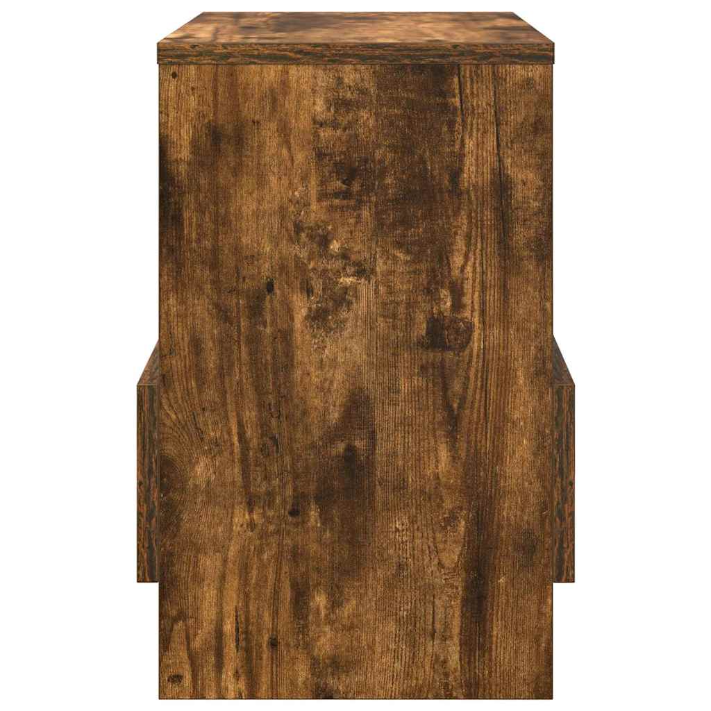 Magasin Rack 2 stk. Røget eg 35 x 30 x 45 cm