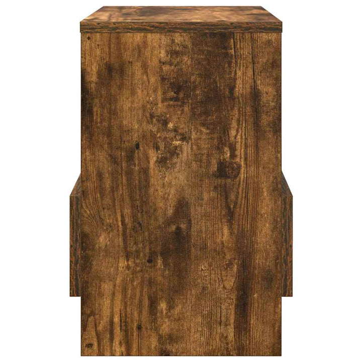 Magasin Rack 2 stk. Røget eg 35 x 30 x 45 cm