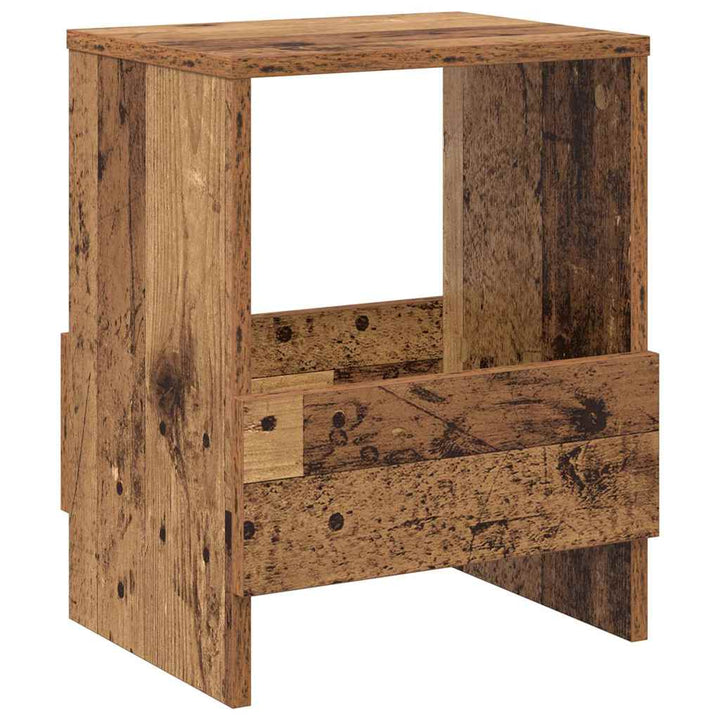 Magasin Rack 2 stk. Gammelt træ 35 x 30 x 45 cm