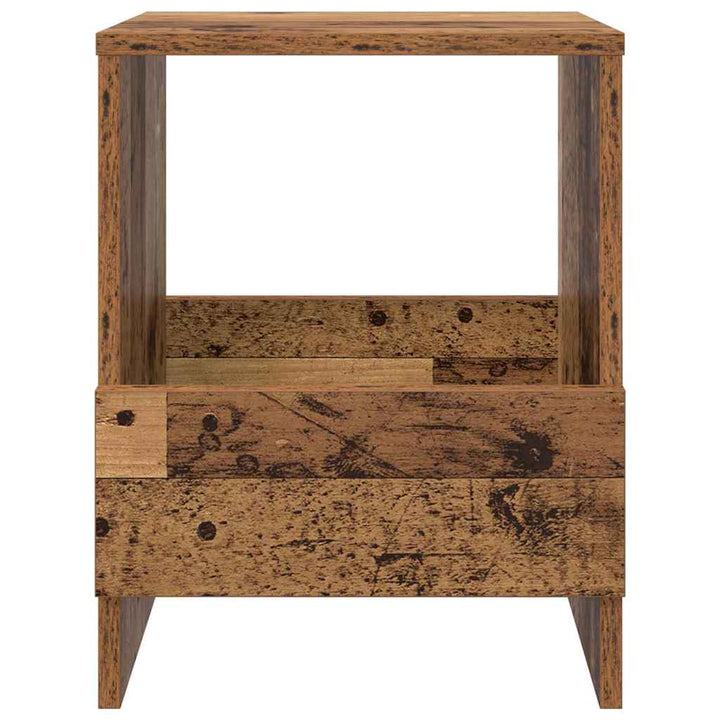 Magasin Rack 2 stk. Gammelt træ 35 x 30 x 45 cm