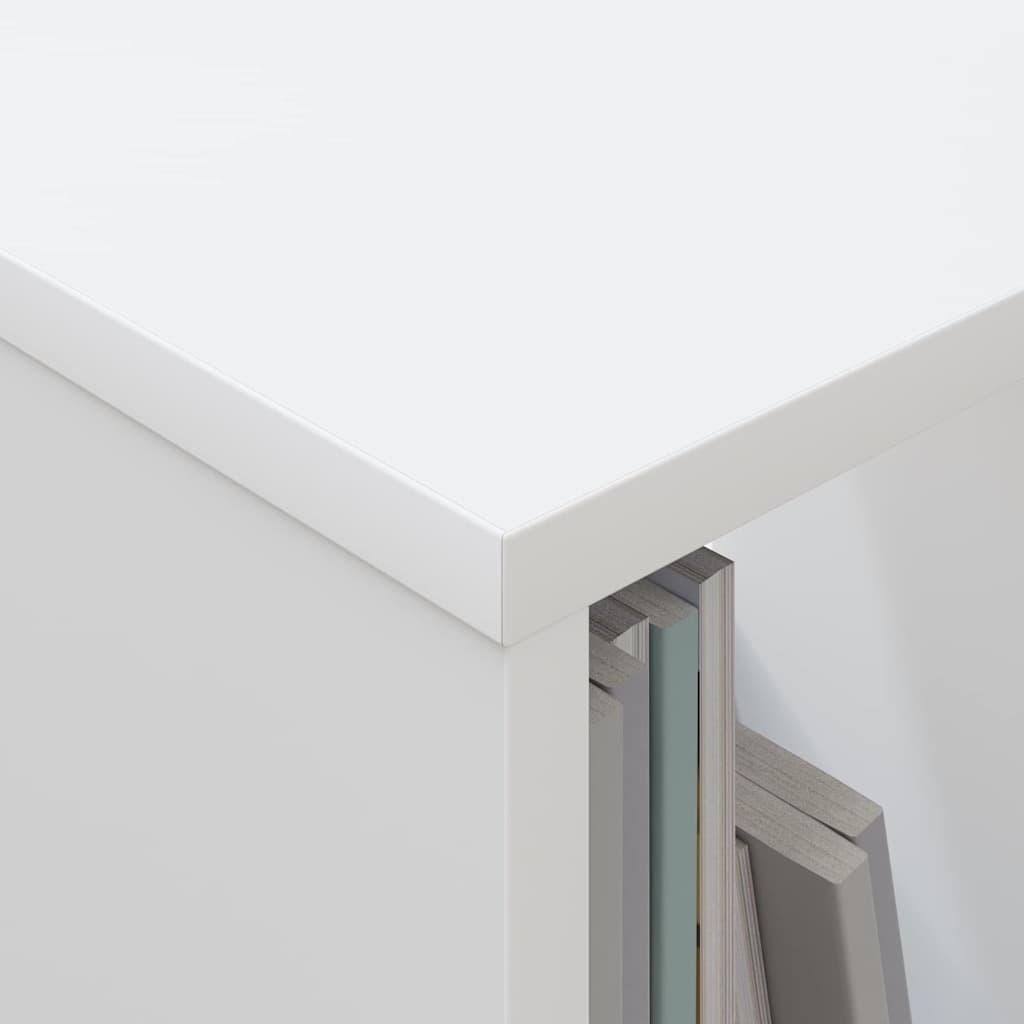 Magasin Rack Hvid 68,5 x 30 x 45 cm