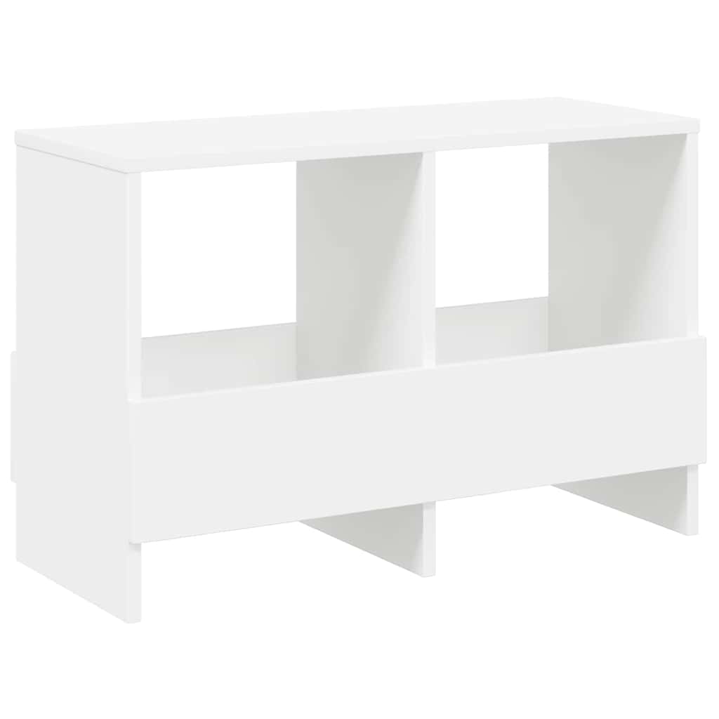 Magasin Rack Hvid 68,5 x 30 x 45 cm