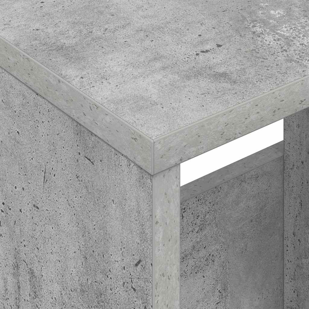 Magasin Rack Beton Grå 68,5 x 30 x 45 cm
