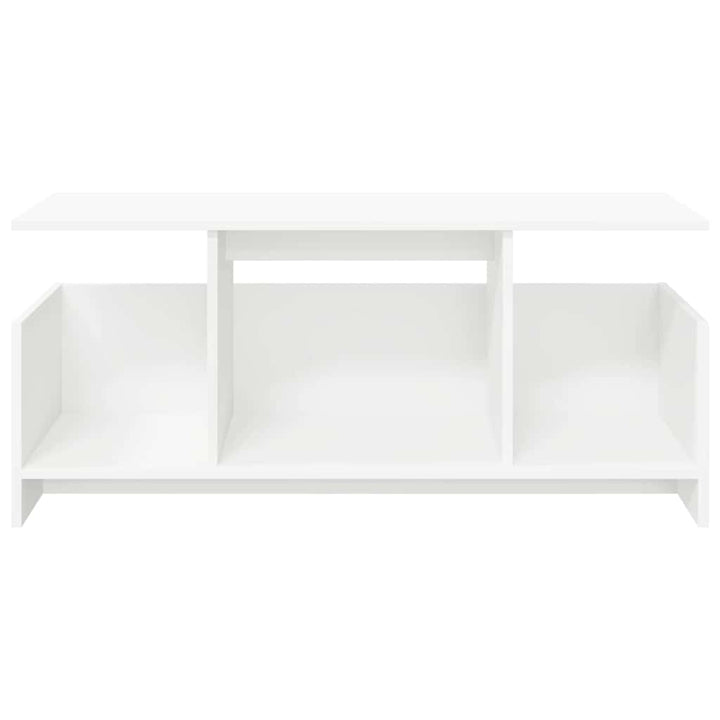 TV-bord Hvid 102 x 35 x 45 cm Konstrueret træ