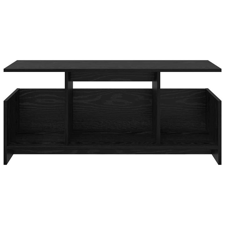 TV-bord 102 x 35 x 45 cm Sort eg Konstrueret træ