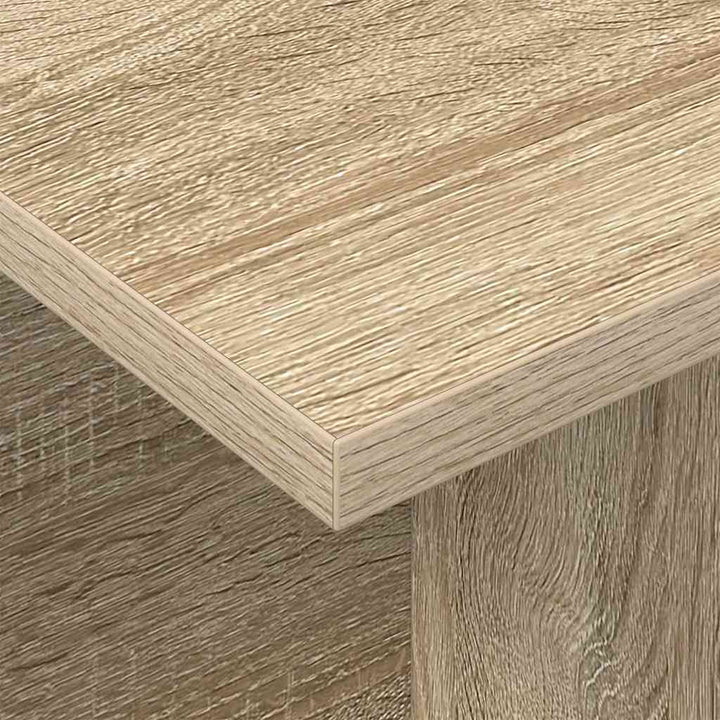 TV-bord 102 x 35 x 45 cm Sonoma eg Konstrueret træ