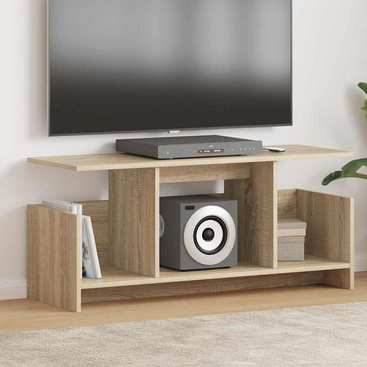 TV-bord 102 x 35 x 45 cm Sonoma eg Konstrueret træ
