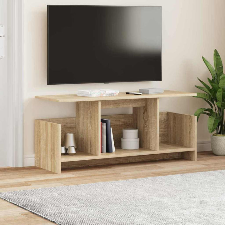 TV-bord 102 x 35 x 45 cm Sonoma eg Konstrueret træ
