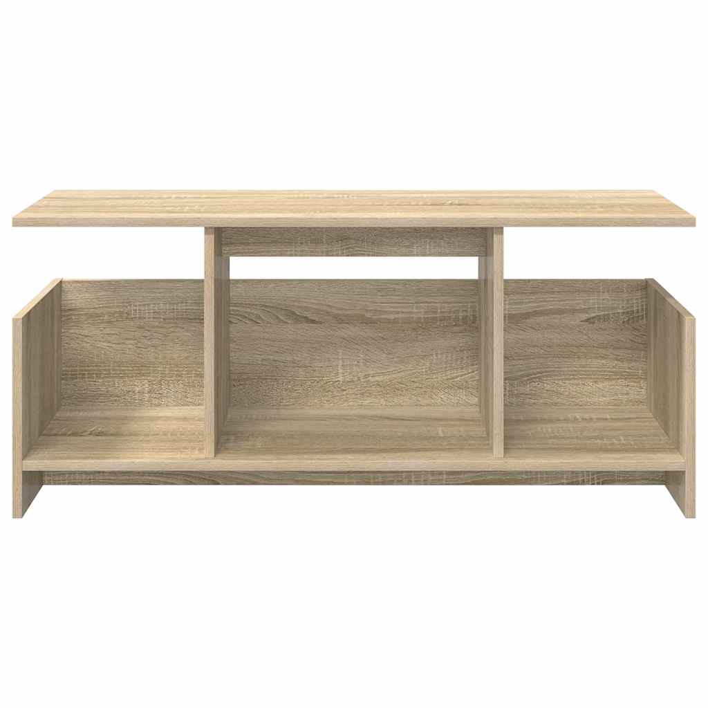 TV-bord 102 x 35 x 45 cm Sonoma eg Konstrueret træ