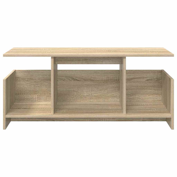 TV-bord 102 x 35 x 45 cm Sonoma eg Konstrueret træ