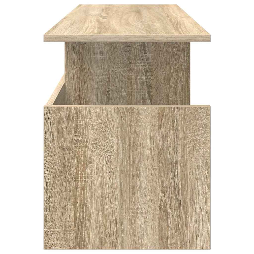 TV-bord 102 x 35 x 45 cm Sonoma eg Konstrueret træ