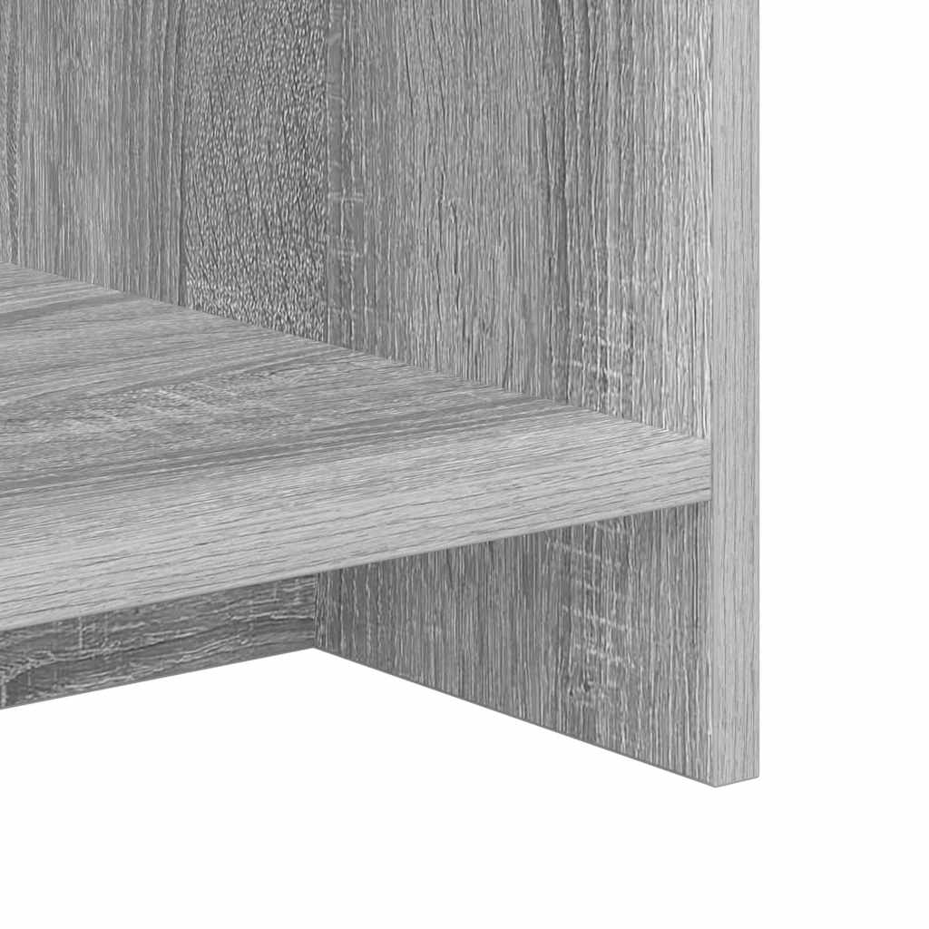 TV-bord Grå Sonoma 102 x 35 x 45 cm Konstrueret træ