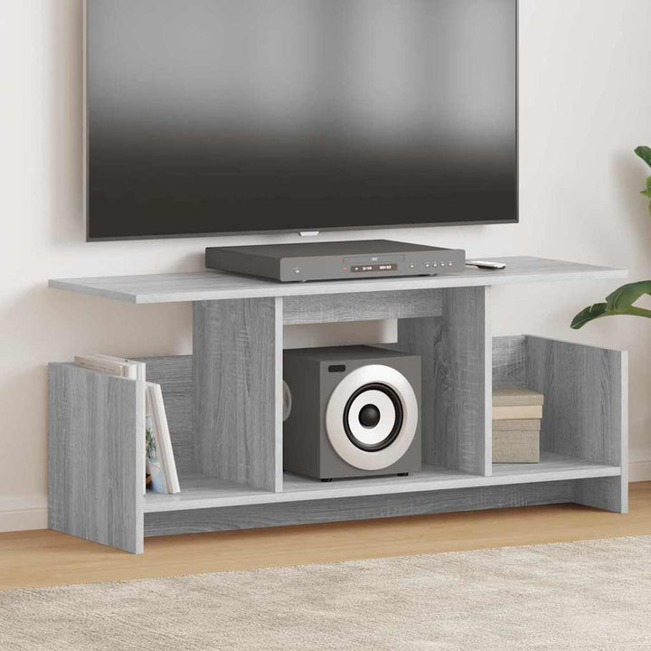 TV-bord Grå Sonoma 102 x 35 x 45 cm Konstrueret træ