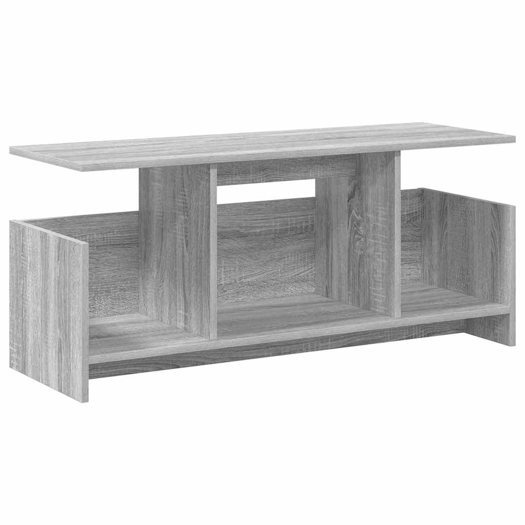 TV-bord Grå Sonoma 102 x 35 x 45 cm Konstrueret træ