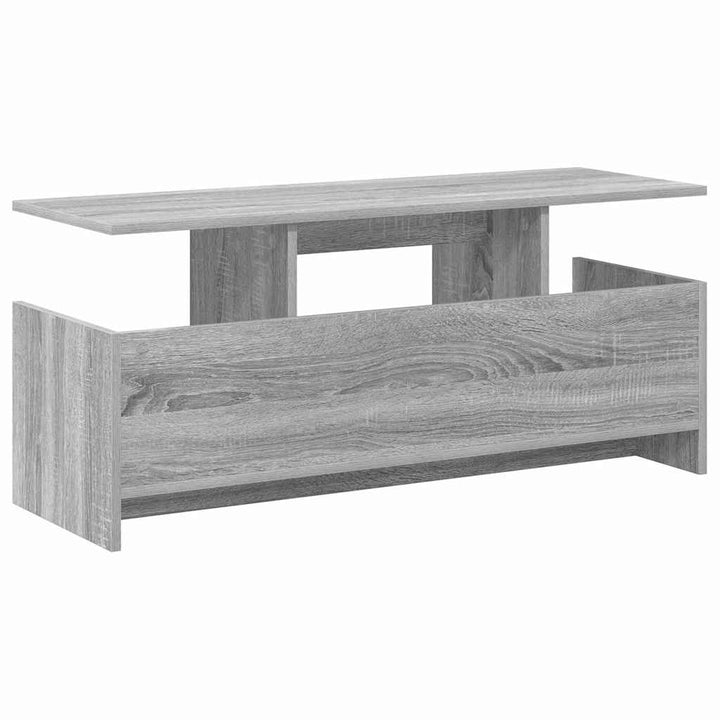 TV-bord Grå Sonoma 102 x 35 x 45 cm Konstrueret træ