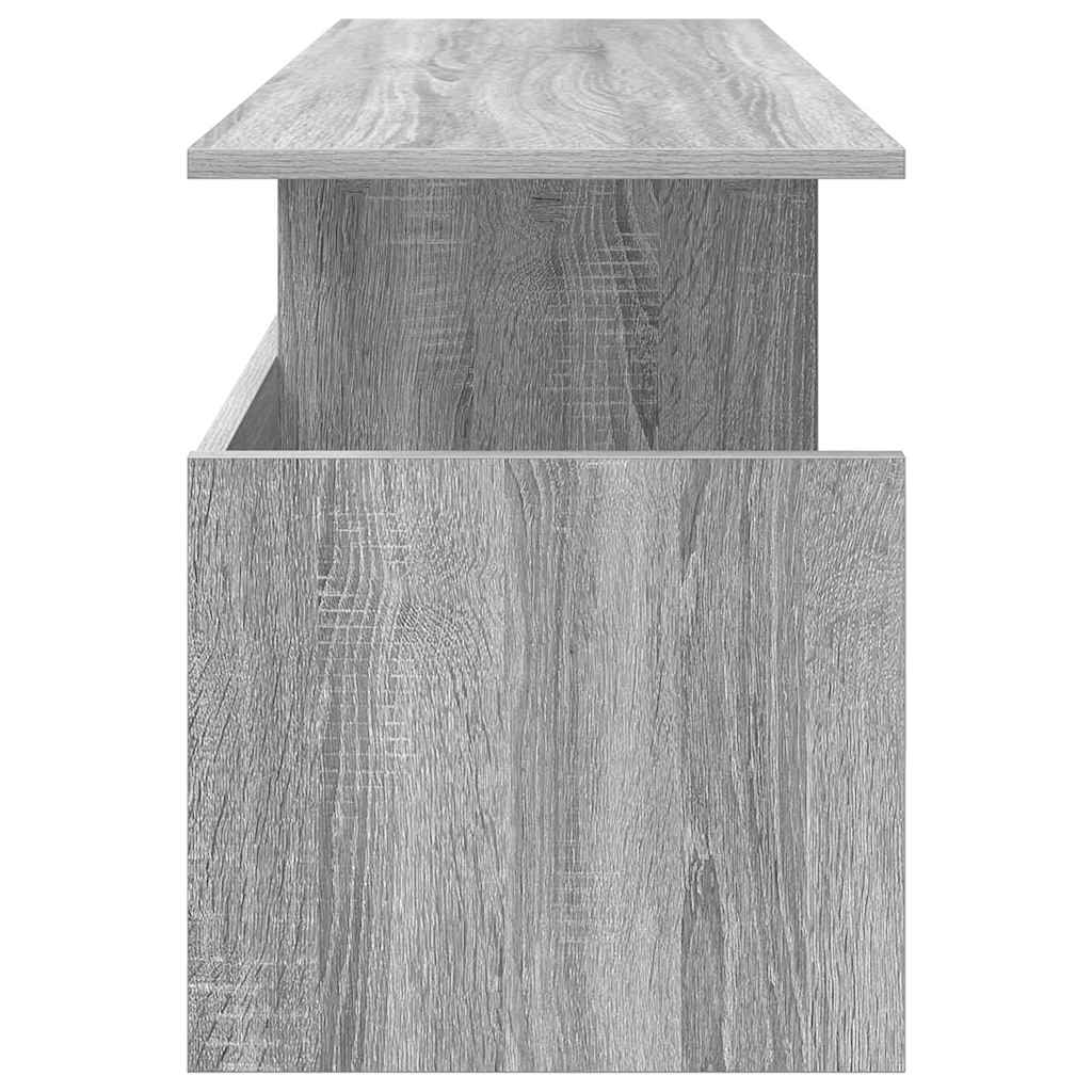 TV-bord Grå Sonoma 102 x 35 x 45 cm Konstrueret træ
