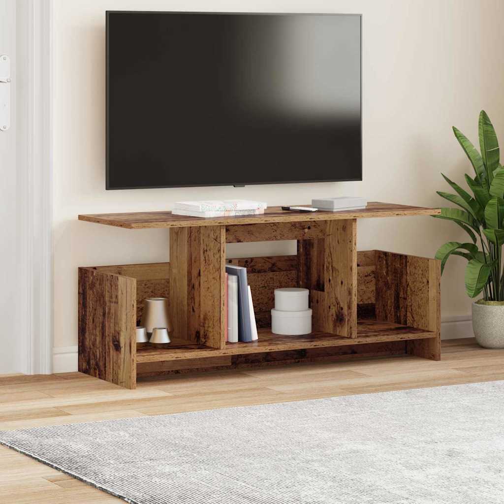 TV-bord Gammelt træ 102 x 35 x 45 cm Konstrueret træ