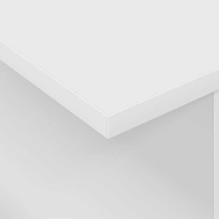 TV-bord 2 pcs Hvid 50 x 35 x 45 cm Konstrueret træ