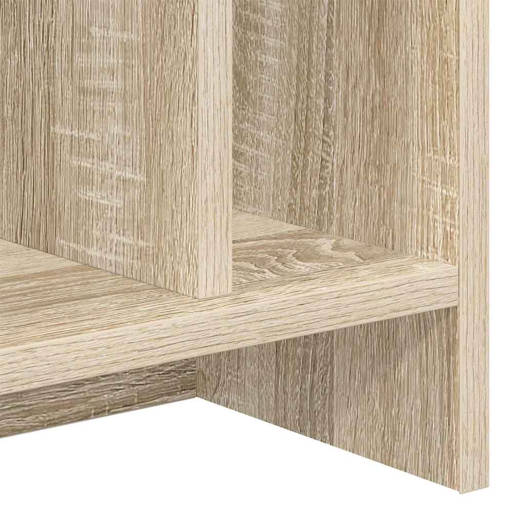 TV-bord 2 pcs Sonoma eg 50 x 35 x 45 cm Konstrueret træ