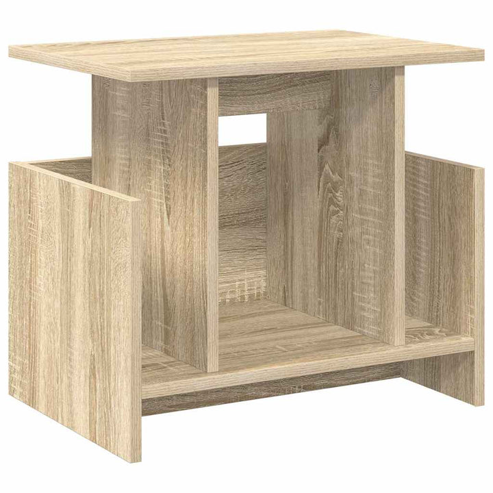 TV-bord 2 pcs Sonoma eg 50 x 35 x 45 cm Konstrueret træ