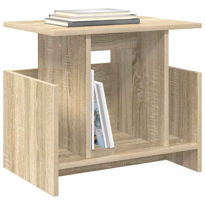 TV-bord 2 pcs Sonoma eg 50 x 35 x 45 cm Konstrueret træ