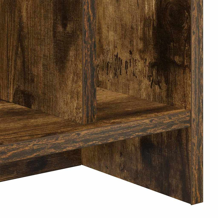 TV-bord 50 x 35 x 45 cm Røget eg Konstrueret træ