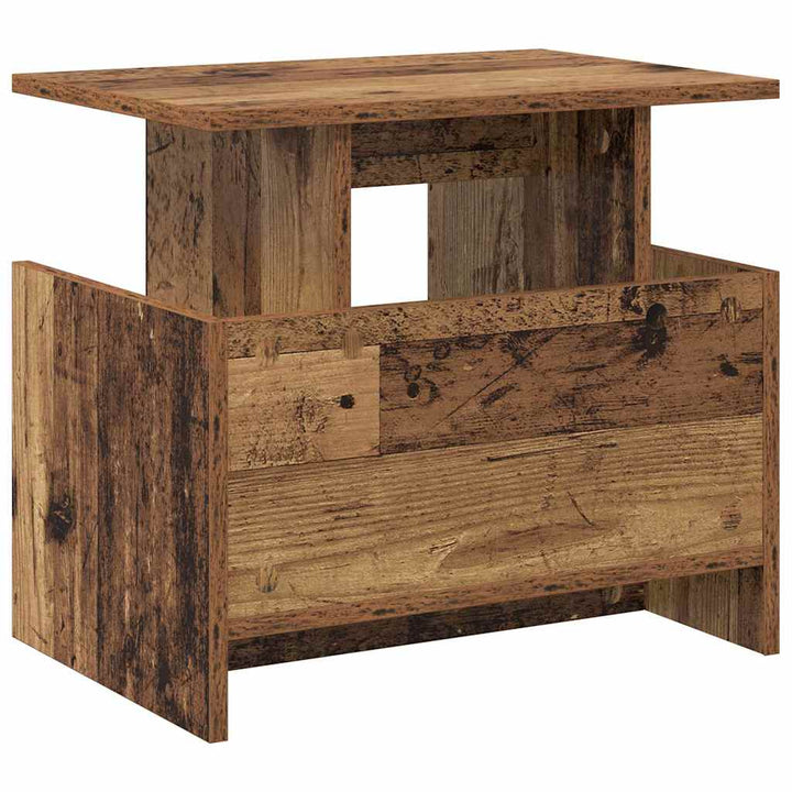 TV-bord 2 pcs Gammelt træ 50 x 35 x 45 cm Konstrueret træ