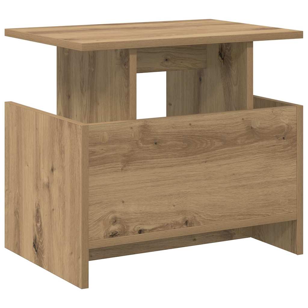 TV-bord 2 pcs Artisan Egetræ Konstrueret træ