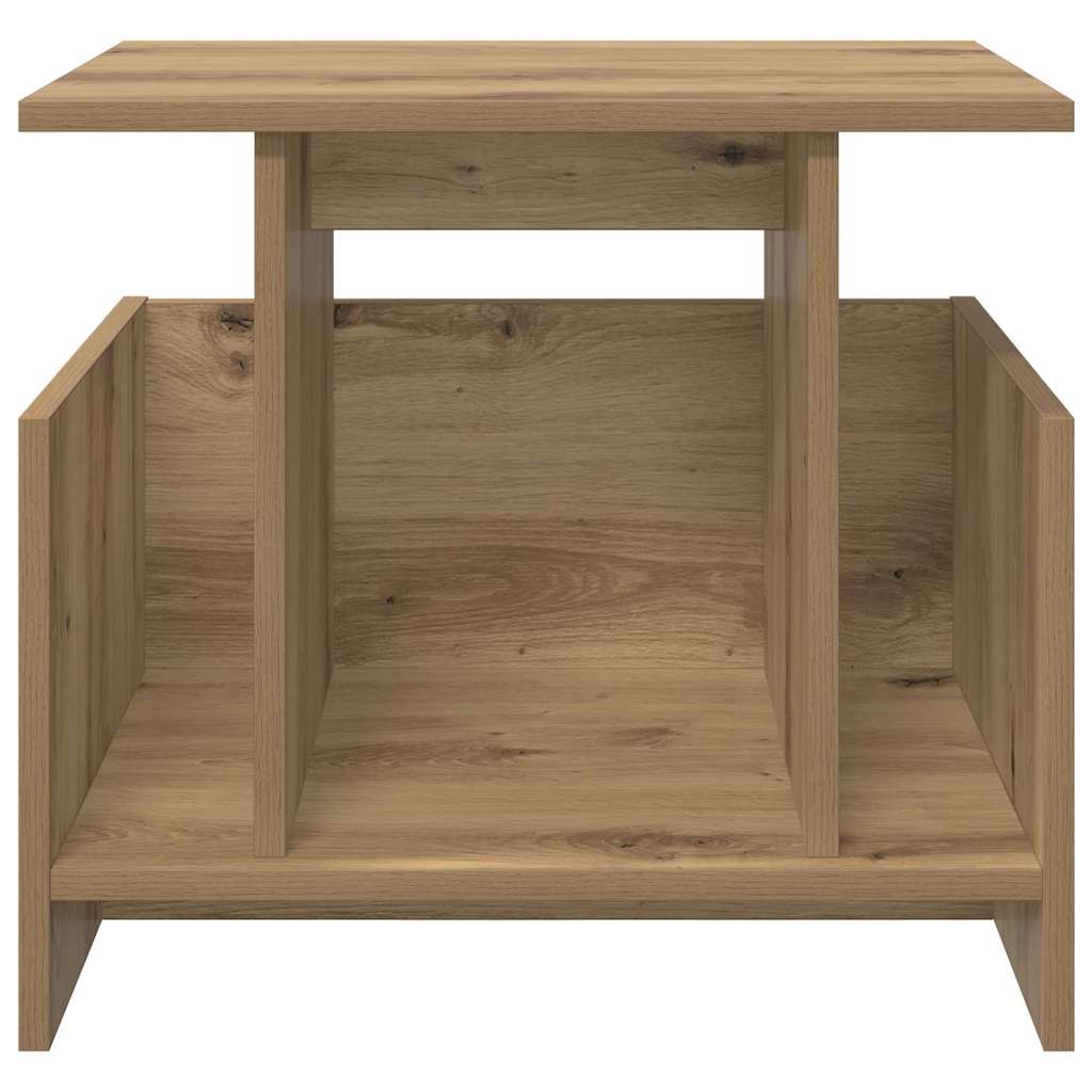 TV-bord 2 pcs Artisan Egetræ Konstrueret træ