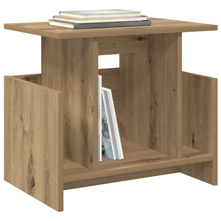 TV-bord 2 pcs Artisan Egetræ Konstrueret træ