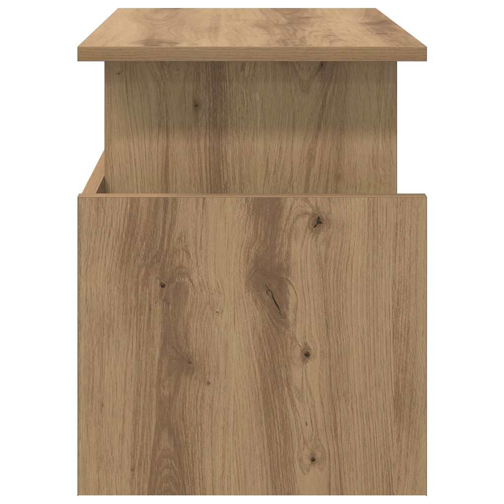 TV-bord 2 pcs Artisan Egetræ Konstrueret træ