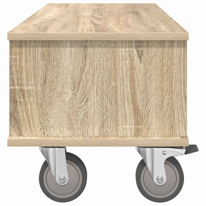 TV-bord Sonoma eg 100 x 35 x 35 cm Konstrueret træ