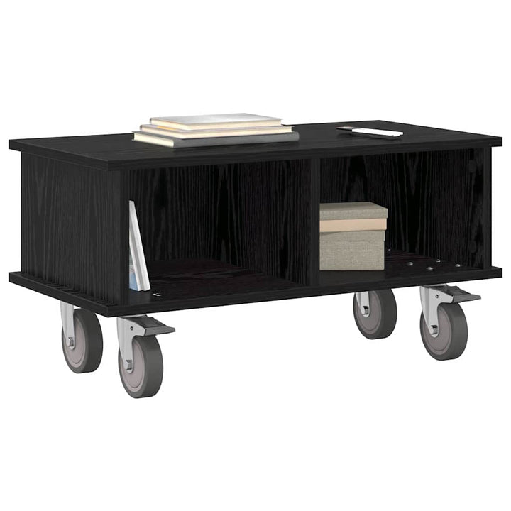 TV-bord Sort eg 68,5 x 35 x 35 cm Konstrueret træ