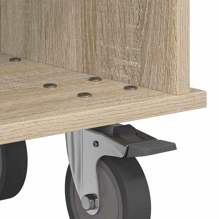 TV-bord Sonoma eg 68,5 x 35 x 35 cm Konstrueret træ