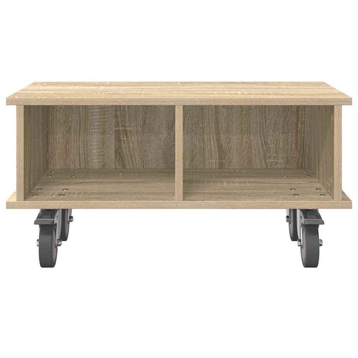 TV-bord 68,5 x 35 x 35 cm Sonoma eg Konstrueret træ
